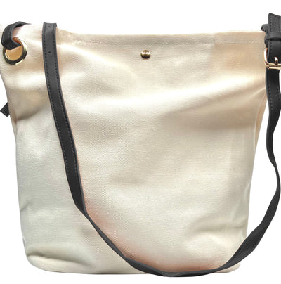 Black LPGC Tote Bag with (Faux) Leather Strap