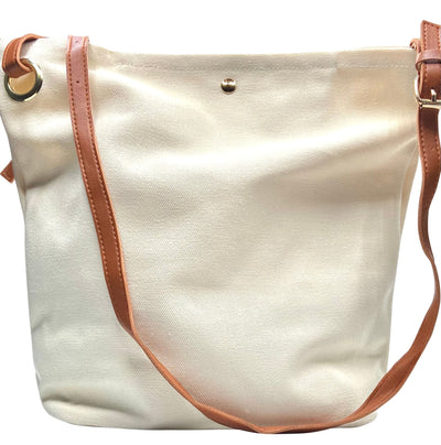 Black LPGC Tote Bag with (Faux) Leather Strap